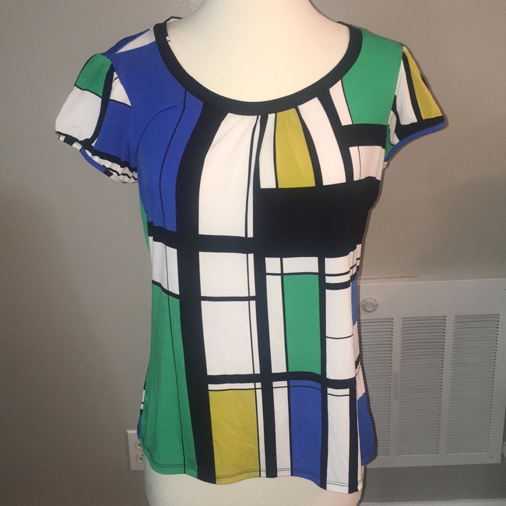 Colorblock top, worthington size m